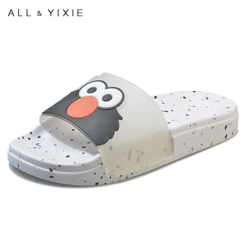 Женские шлепанцы с героями мультфильмов ALL YIXIE повседневные пляжные на лето