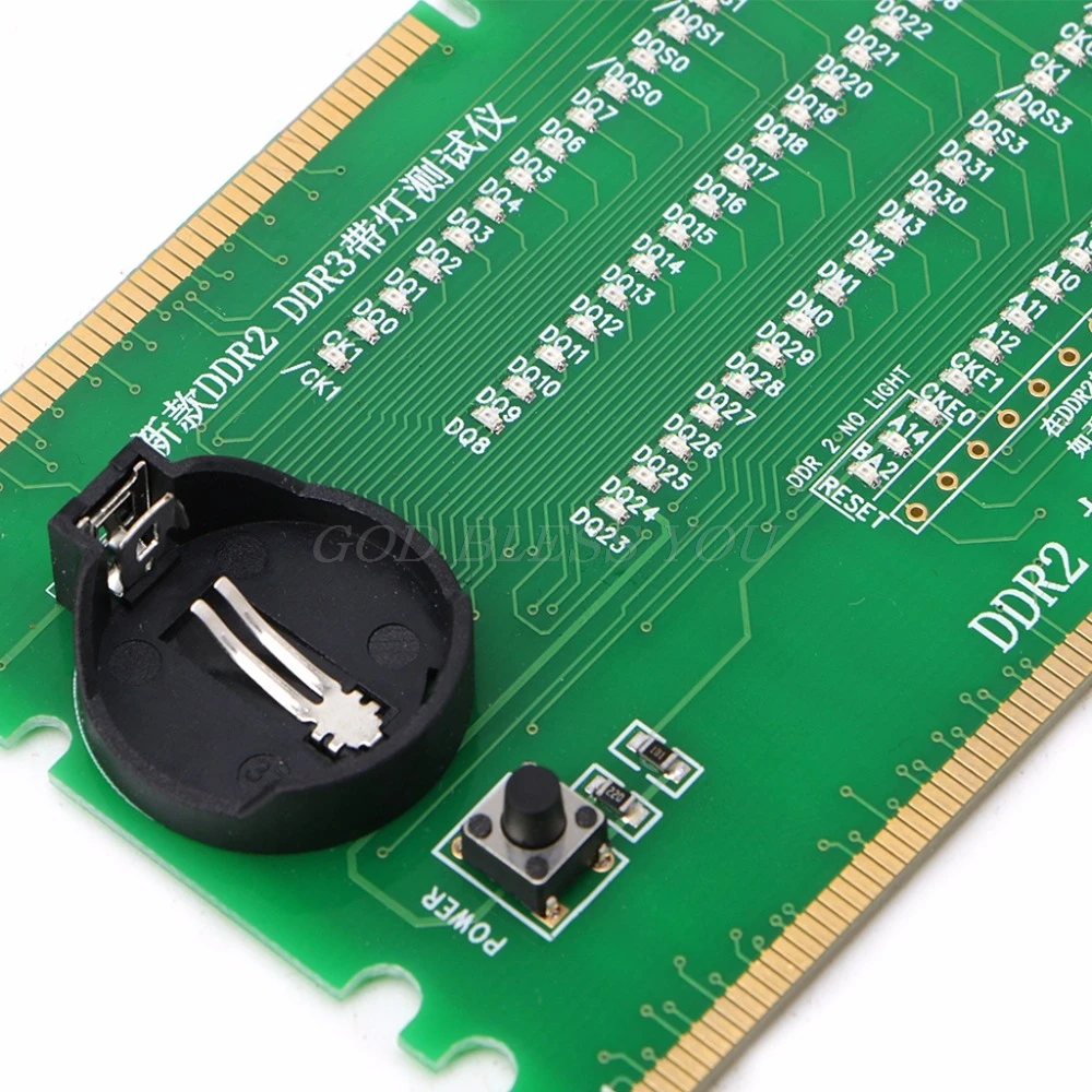 Тестер DDR2 и DDR3 2 в 1 с подсветкой для материнской платы | Компьютеры офис