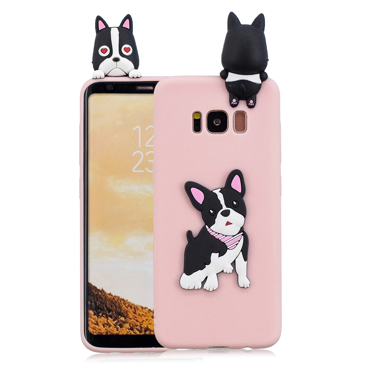 VRLucky Unicorn Panda Cat Pattern TPU Phone Case For Samsung S9 S8 Plus S6 S7 Edge Note 8 9 J3 J5 J7 A3 A5 A7 A6 A8 J4 J6 |