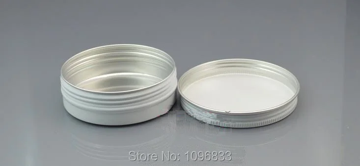 100 г алюминиевая банка мл Косметическая металлическая коробка розовый цвет белый