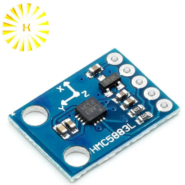 IIC/I2C GY-273 HMC5883L 3-Axis Compass Magnetometer Sensor Board Module For Arduino 3-5V Power Connector | Обустройство дома