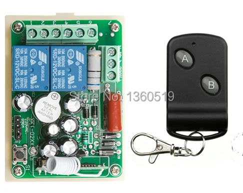 AC220V 2CH 10A RF беспроводной переключатель системы дистанционного управления teleswitch