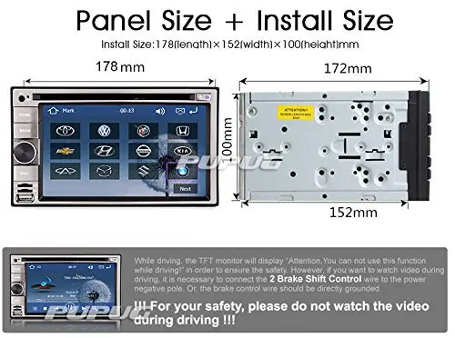 2Din автомобильный dvd плеер gps Nav с Bluetooth AM/FM радио в тире сенсорный экран автомобиля