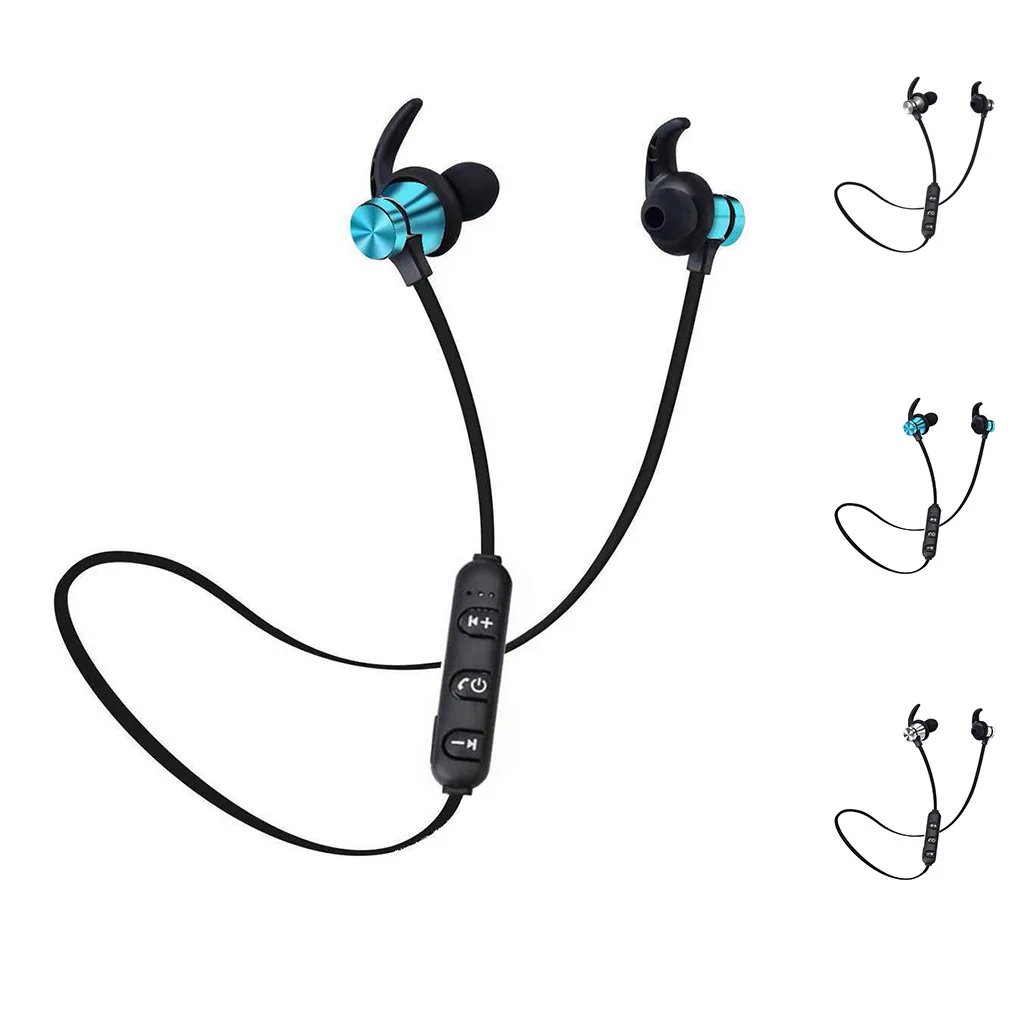 Bluetooth беспроводные наушники, стерео спортивные, водонепроницаемые, с микрофоном, шумоподавление, шея, висят, беспроводные наушники для IPhone, для Xiaomi