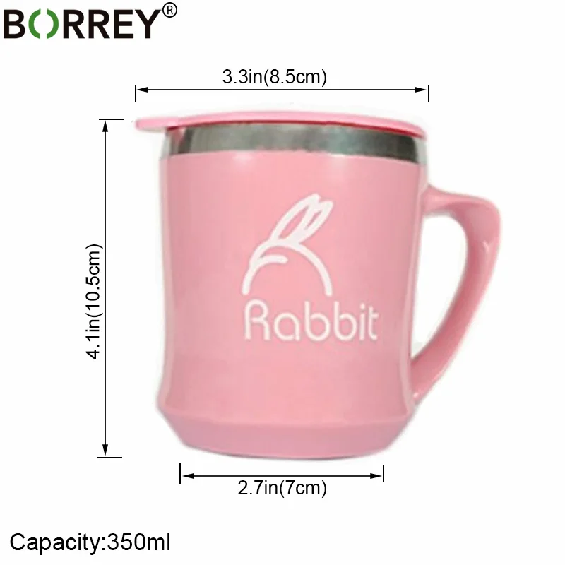 Чашка из нержавеющей стали BORREY 350 мл чашка для кемпинга металлическая дорожная с