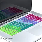 Защитная пленка для клавиатуры с русскими буквами для Macbook Air Pro Retina 13, 15, 17 дюймов, кожаные чехлы для ноутбуков Mac book 13, 15, версия США