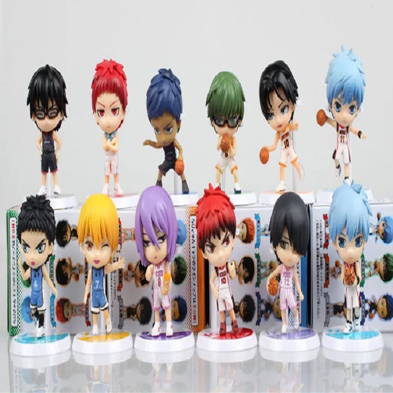 С розничной коробкой аниме Куроко Баскетбол Kuroko no Basuke издание 5 й ПВХ Фигурки tetsuya