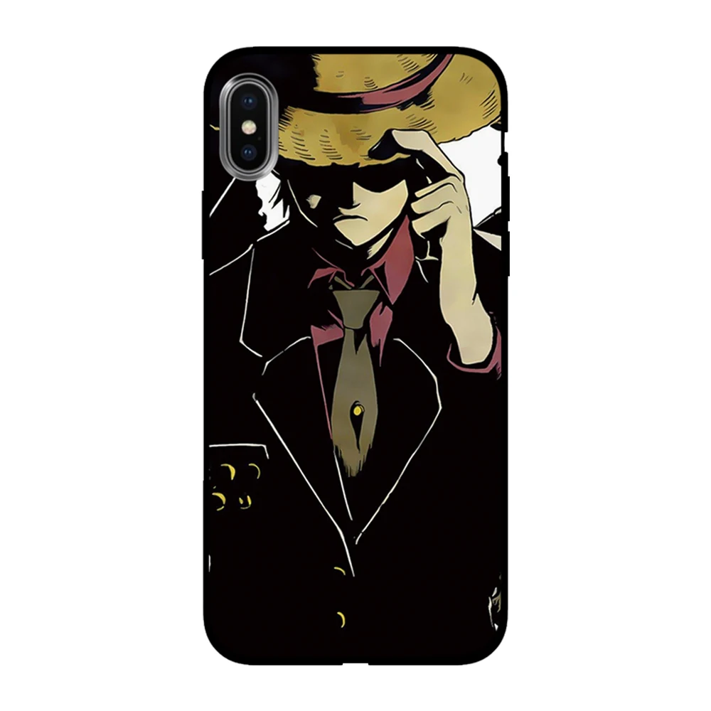 one piece Mingge and Robin Brooke Soft TPU Case Cover for Apple iPhone 6 6S 7 8 Plus 5 5S SE X XS MAX XR Silicone Cases | Мобильные
