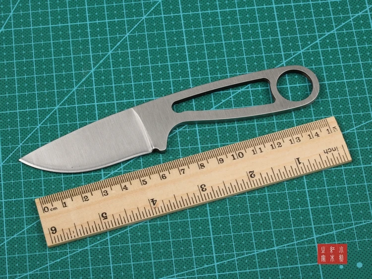 9Cr18mov стальной нож лезвие для рукоделия сделай сам детали 160 мм|knife blade blanks|knife bladesteel
