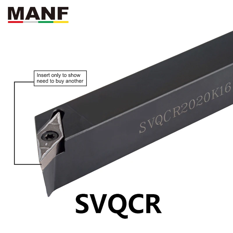MANF SVQCR 2525M16 16*16 20 * S s тип скучно ToolholderCarbide вставить токарные станки обработки резак