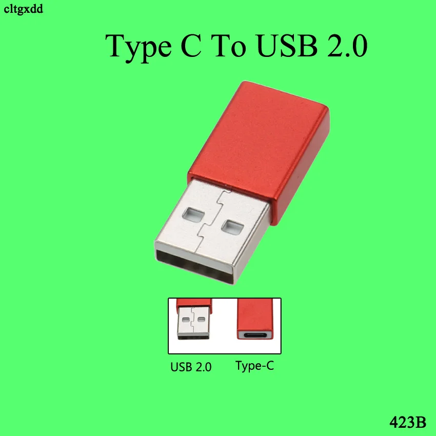 Адаптер cltgxdd Type C Переходник USB мама в 2 0 папа кабель OTG для Samsung Galaxy s8 s9 Huawei