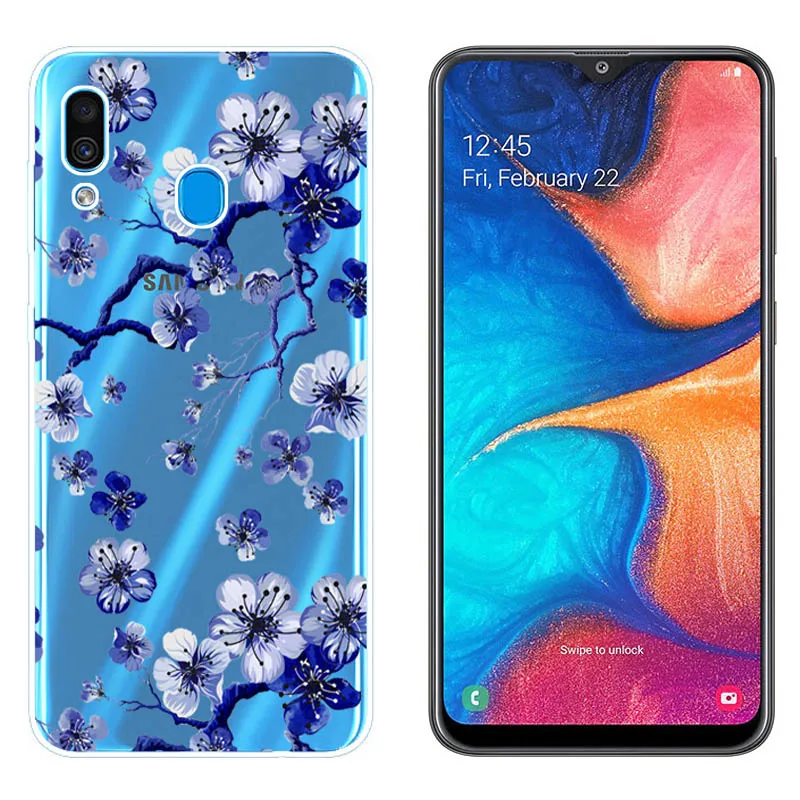 Cases For Samsung Galaxy A20 Cover Soft Silicone Back Protector Case Fundas A205F A205 A30 A50 Coque Capa |