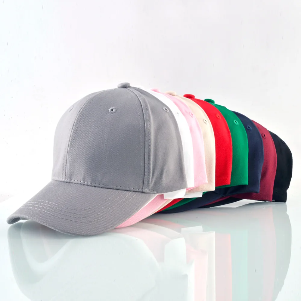 

Solid color baseball cap men cotton snapback hat gorras unisex hip hop dad hats men casual trucker fitted caps casquette