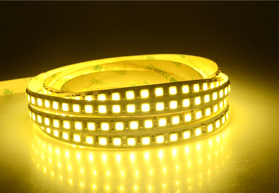 5054SMD светодиодный светильник DC 12 В 60 Светодиодный s/m 120 светодиодный s/m супер яркий холодный белый теплый белый светодиодный светильник IP33 IP65 IP67 водонепроницаемый