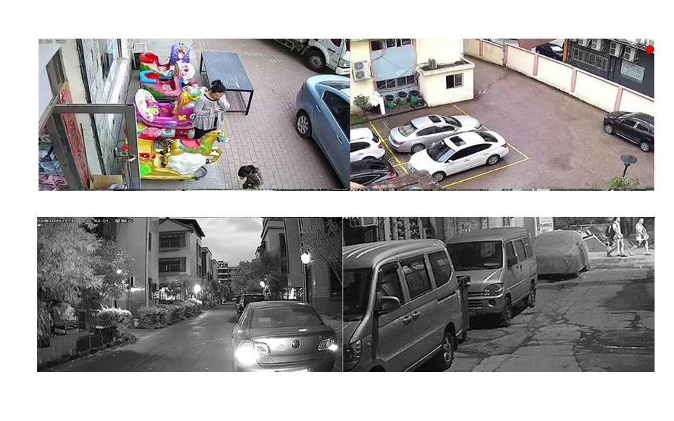 LOFAM камера наблюдения AHD 720P 1080P CCTV камера AHD 1MP 2MP металлическая камера безопасности для помещений и улицы камера видеонаблюдения черно-белого цвета
