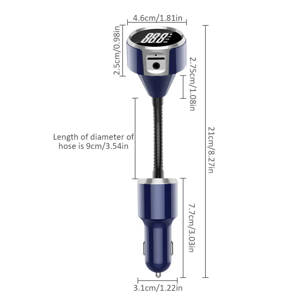 Fm передатчик Bluetooth автомобильный комплект Handsfree MP3 плеер 1 4 дюйма ЖК дисплей аудио