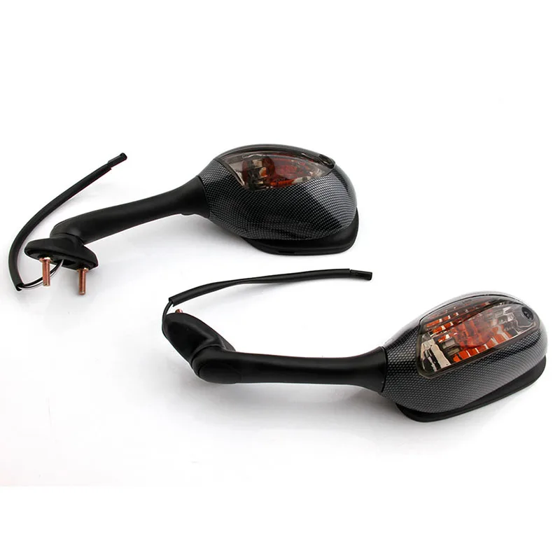Motorcycle Racing LED Turn Signals Rearview Side Rear View Mirror Accessories For Suzuki GSXR1000 GSXR750 GSXR600 SV650S SV1000S |