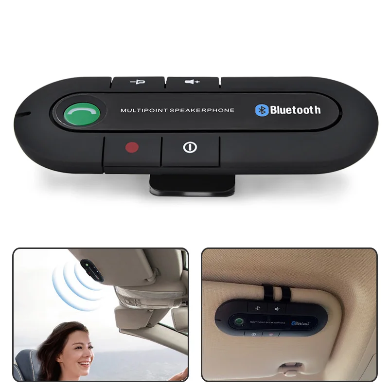 2018 Громкая связь V4.1 EDR солнцезащитный козырек Bluetooth 4 1 Автомобильный приемник