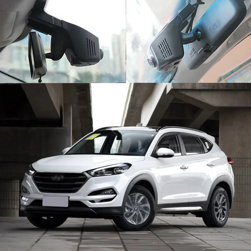 BigBigRoad для Hyundai Tucson Автомобильный видеорегистратор с Wi Fi вождения FHD 1080P камера