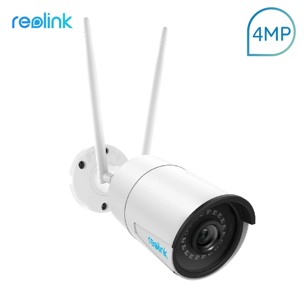 Reolink камера безопасности 4MP 2,4G/5G WiFi камера беспроводная IP66 Всепогодная камера наблюдения уличная IP камера RLC-410W
