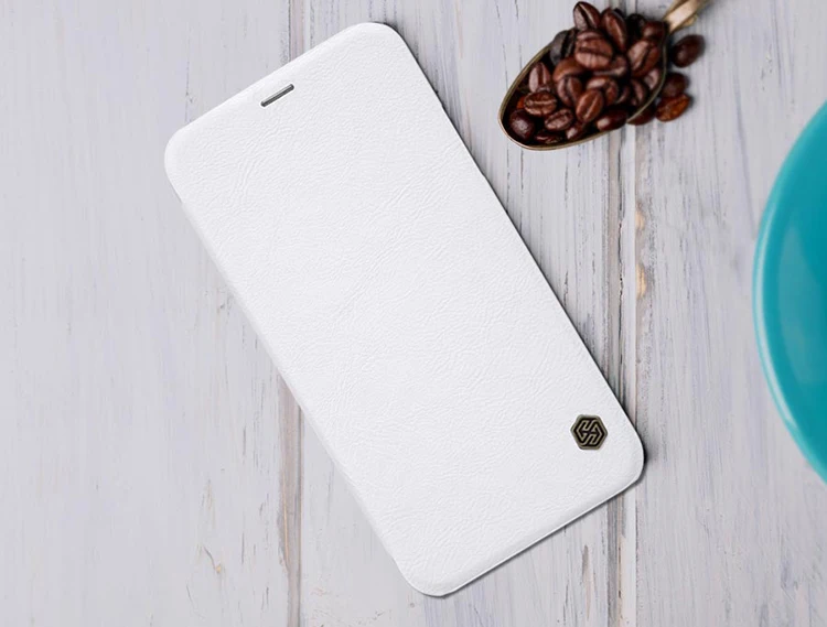 Для iPhone X 10 8 7 6 6s чехол Nillkin Qin Роскошный телефон флип кожаный чехол для iPhone 8 Plus 7 Plus 6s Plus кошелек слот для карт чехол