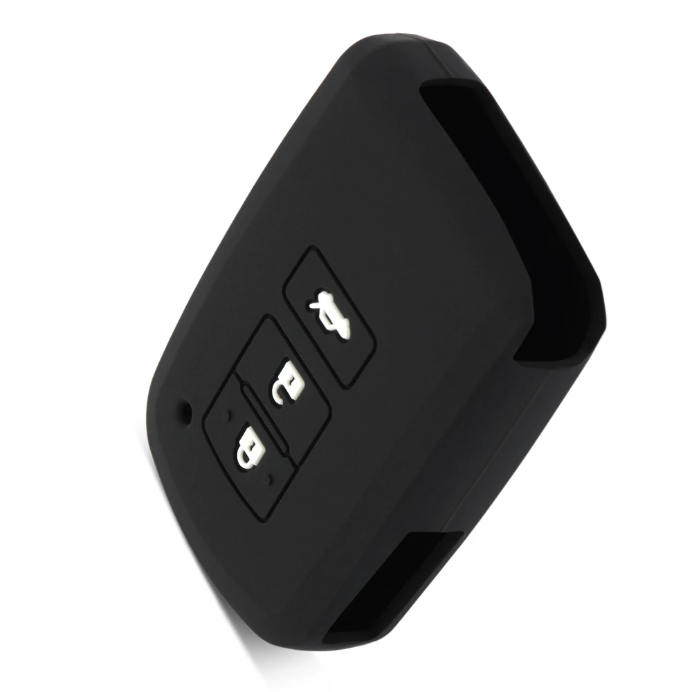 3 кнопки силиконовый брелок оболочки чехол для пластиковая пилочка ногтей Avalon Rav4