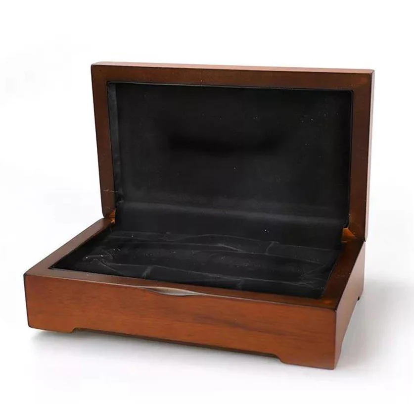 Redwood gift box High Quality Jinhao Wood/leather /paper/bamboo Gift Box Pencil Case Snake Gift Box - Color: Redwood gift box
