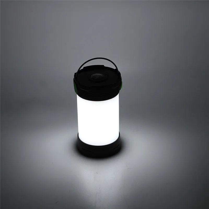 Сверхяркий светодиодный фонарик для кемпинга подвесной с компасом складной