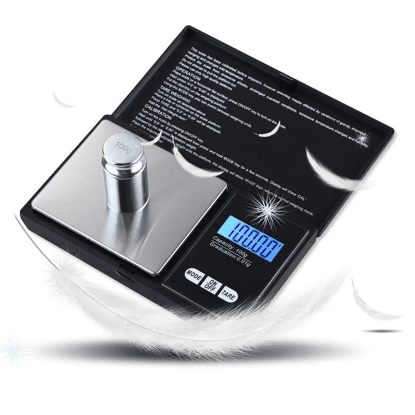 1 кг цифровые кухонные весы мини карманные из нержавеющей стали точные ювелирные