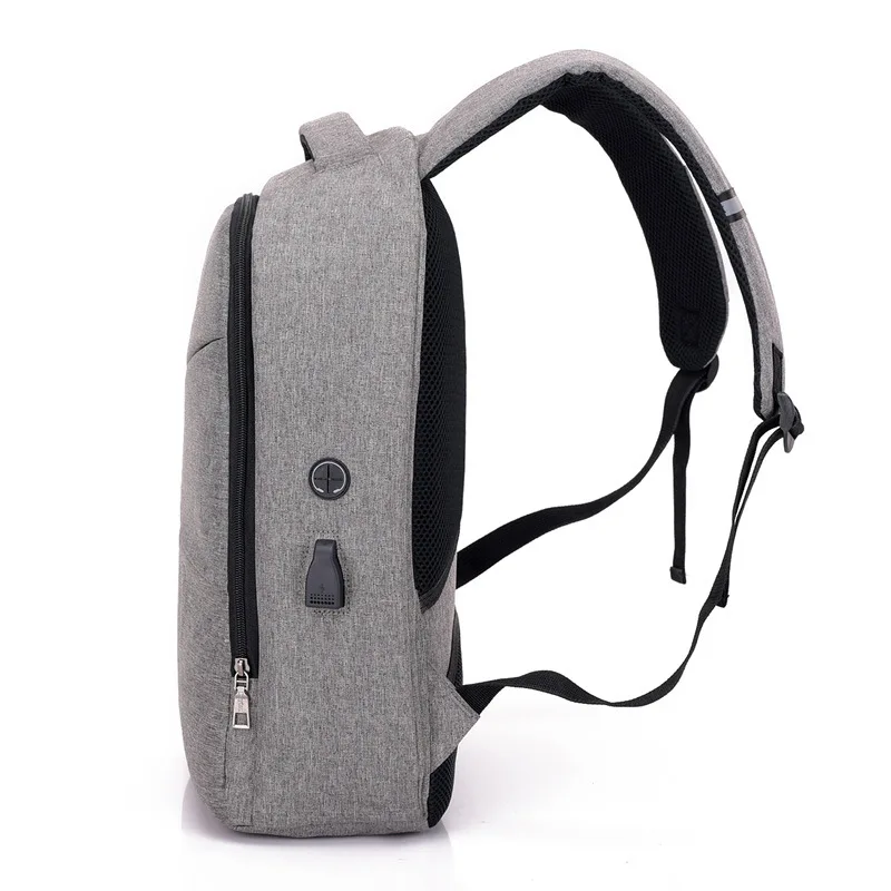 Многофункциональный мужской рюкзак USB зарядка анти вор для ноутбука Mochila