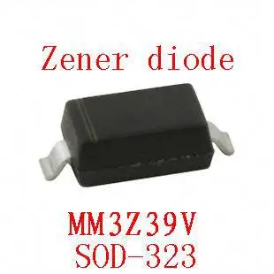 100 шт. 0805 smd Диод Зенера sod 323 мм 3z39v MM3Z47V MM3Z43V MM3Z36V MM3Z33V MM3Z30V MM3Z27V MM3Z24V MM3Z22V MM3Z20V MM3Z18V|smd zener