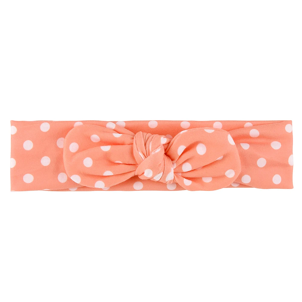 Милый кролик повязка на голову для ребенка детей в горошек единорог Фламинго