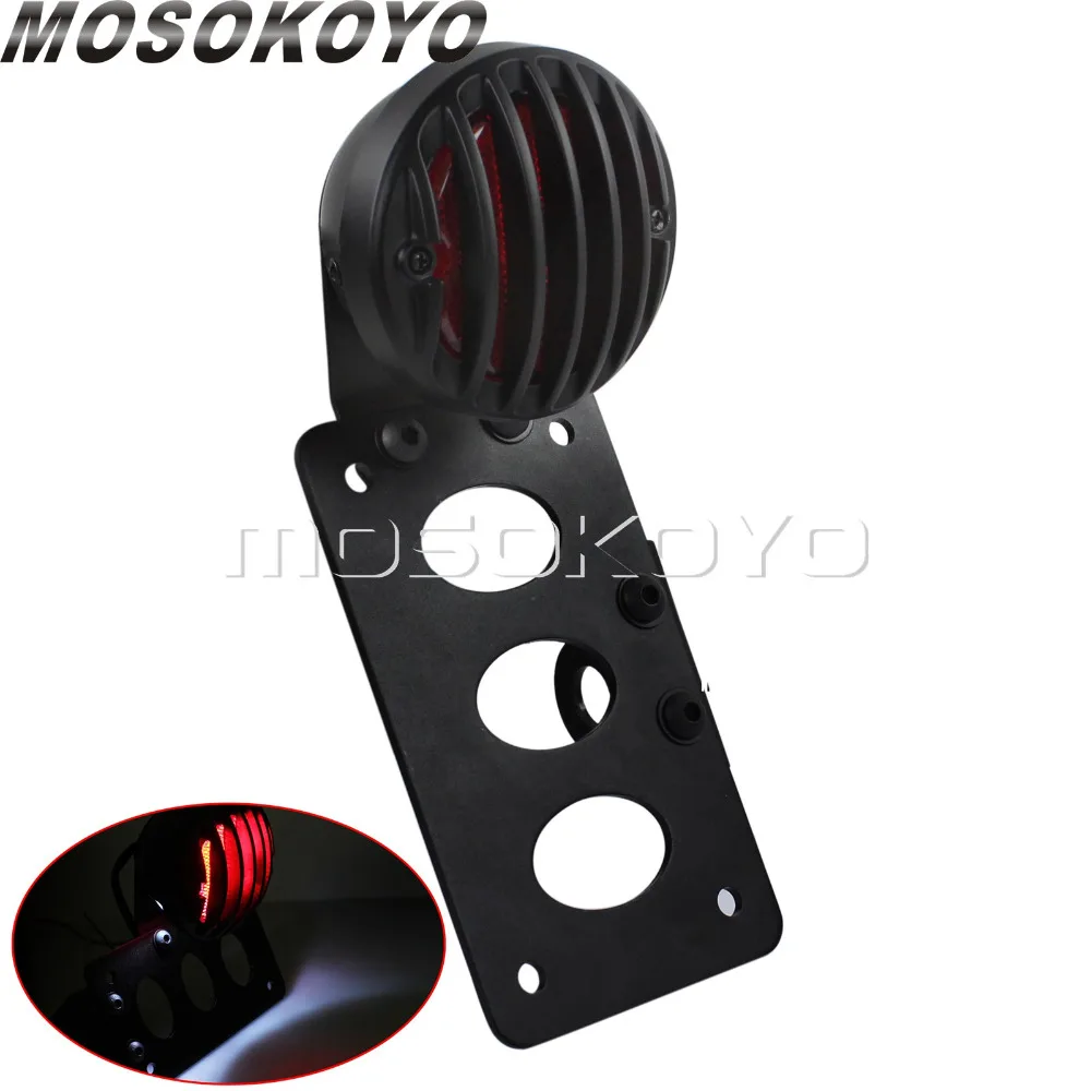 Кронштейн номерного знака мотоцикла светодиодный задний фонарь стоп светильник