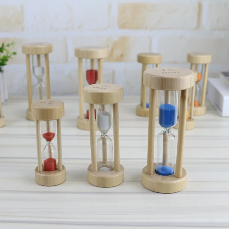 5/10/15 мин деревянные песочные часы таймер Творческий дом многофункциональный