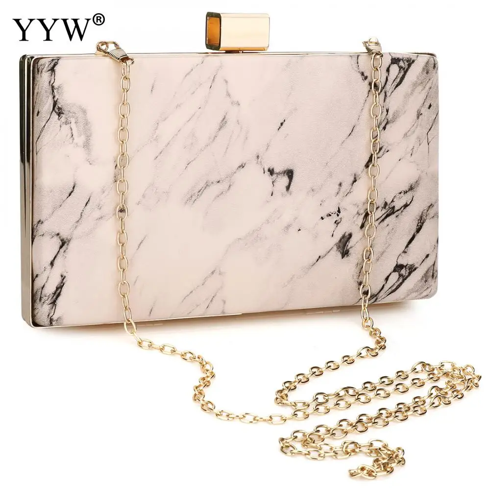 

2019 New Acrylic Box Evening Clutch Bag Luxury Elegant Wedding Party Prom Purse Chain Shoulder Handbag Crossbody Wallet Fashion