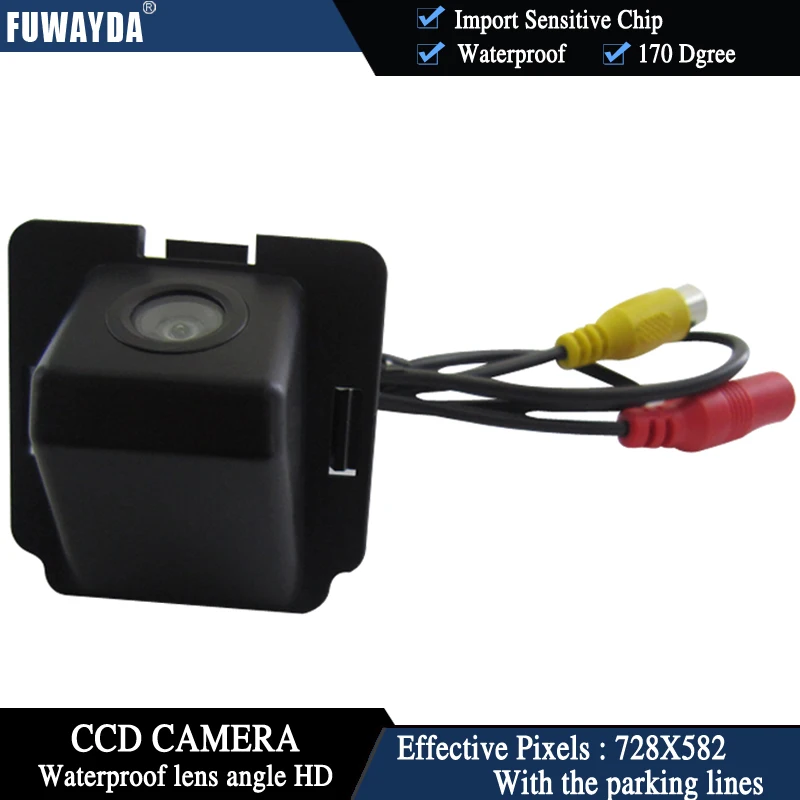 Автомобильная камера заднего вида FUWAYDA CCD/с контрольной линией/170