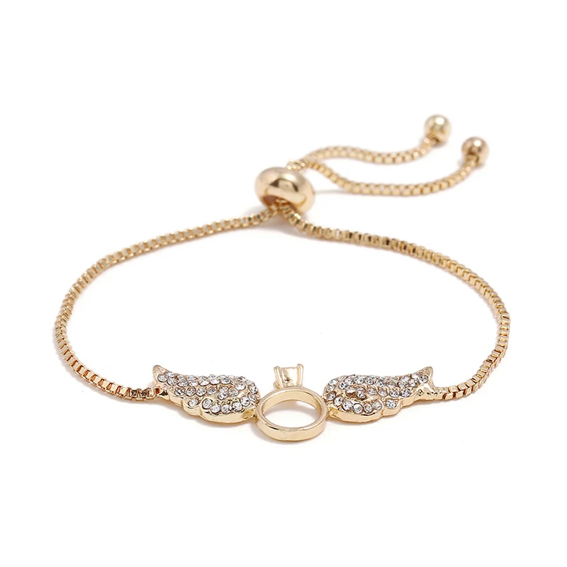 2018 исламские украшения золотого цвета крыло массивные браслеты для женщин Pulseras