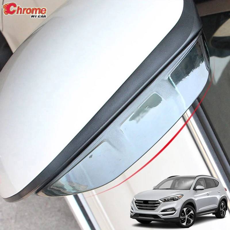 Для hyundai Tucson TL боковое зеркало заднего вида для двери, защита от дождя, козырек, защитная крышка, аксессуары для стайлинга автомобилей