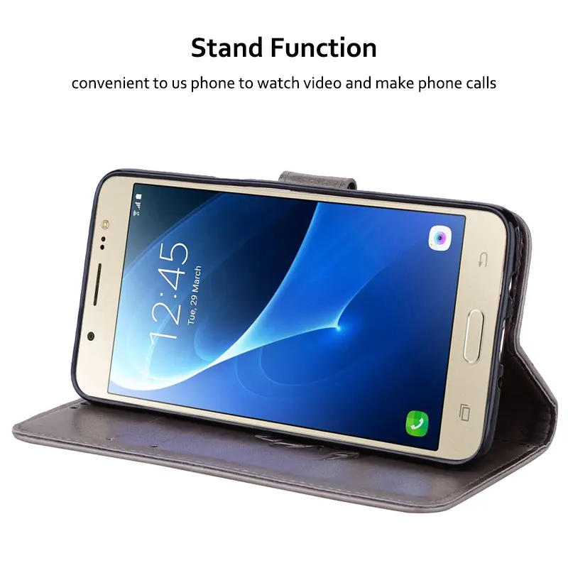 Ударопрочный чехол CHOEOIWE для Samsung Galaxy J3 J5 J7 2016 J310 J510 J710 2017 J730 J530 J330 кожаный бумажник