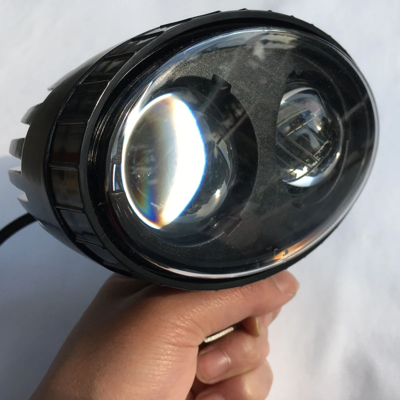 1 шт. 20 Вт светодиодные лампы для вилочных погрузчиков синий сигнальная лампа