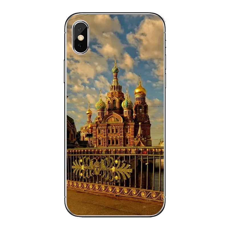 Soft Transparent Shell Cover For iPod Touch iPhone 4 4S 5 5S 5C SE 6 6S 7 8 X XR XS Plus MAX st petersburg smolny convent Russia |