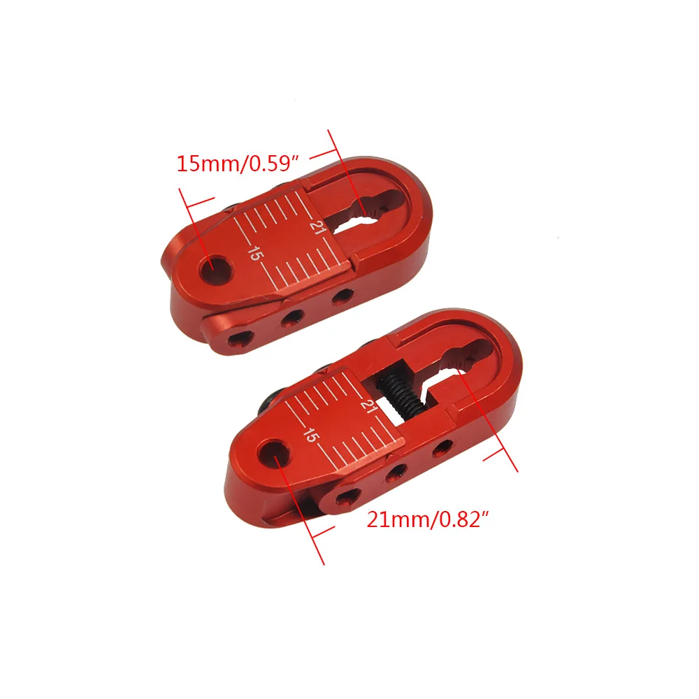 AXSPEED 1 шт. 1/10 RC автомобиль гусеничные металлический Регулируемый усилитель руля Arm
