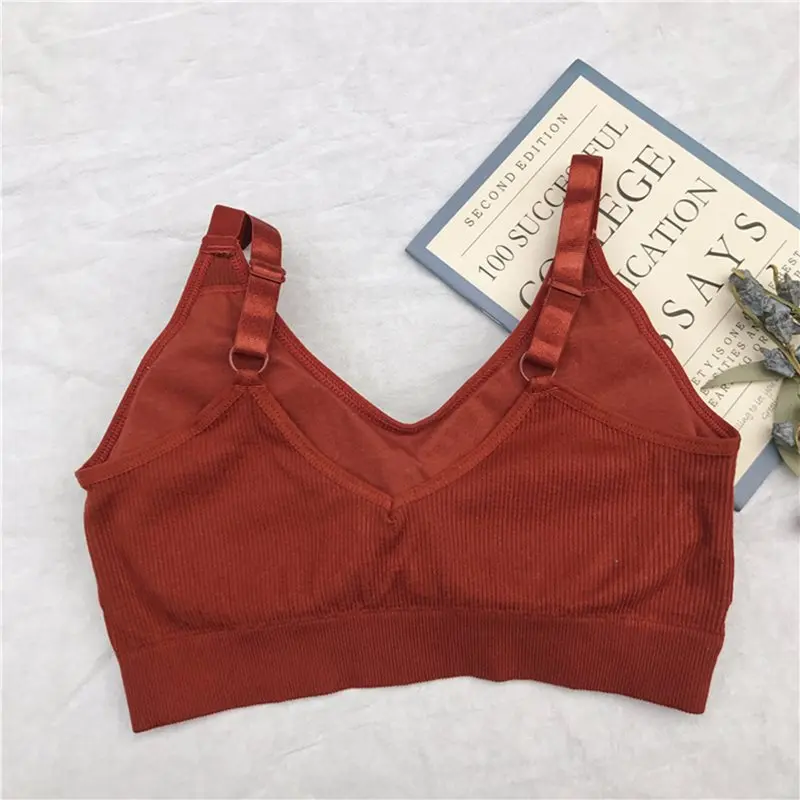 Для женщин спортивные бюстгальтеры ПРОСТОЙ корейский стиль лето 2019 повседневные