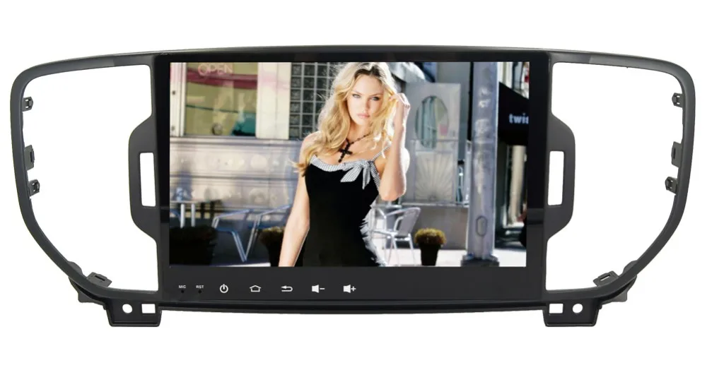 " HD 1024*600 Android 6.0.1 Автомобильный DVD Радио gps стерео Navi плеер для Kia Sportage wifi 4G ADAS DVR BT TPMS