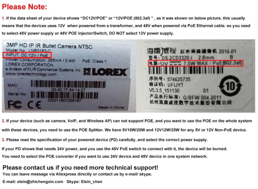 802.3af PoE Инжектор Режим B(4/5+, 7/8-) пассивный Gigabit 8 порт PoE инжектор для Mikrotik и UBNT безопасности CCTV сети