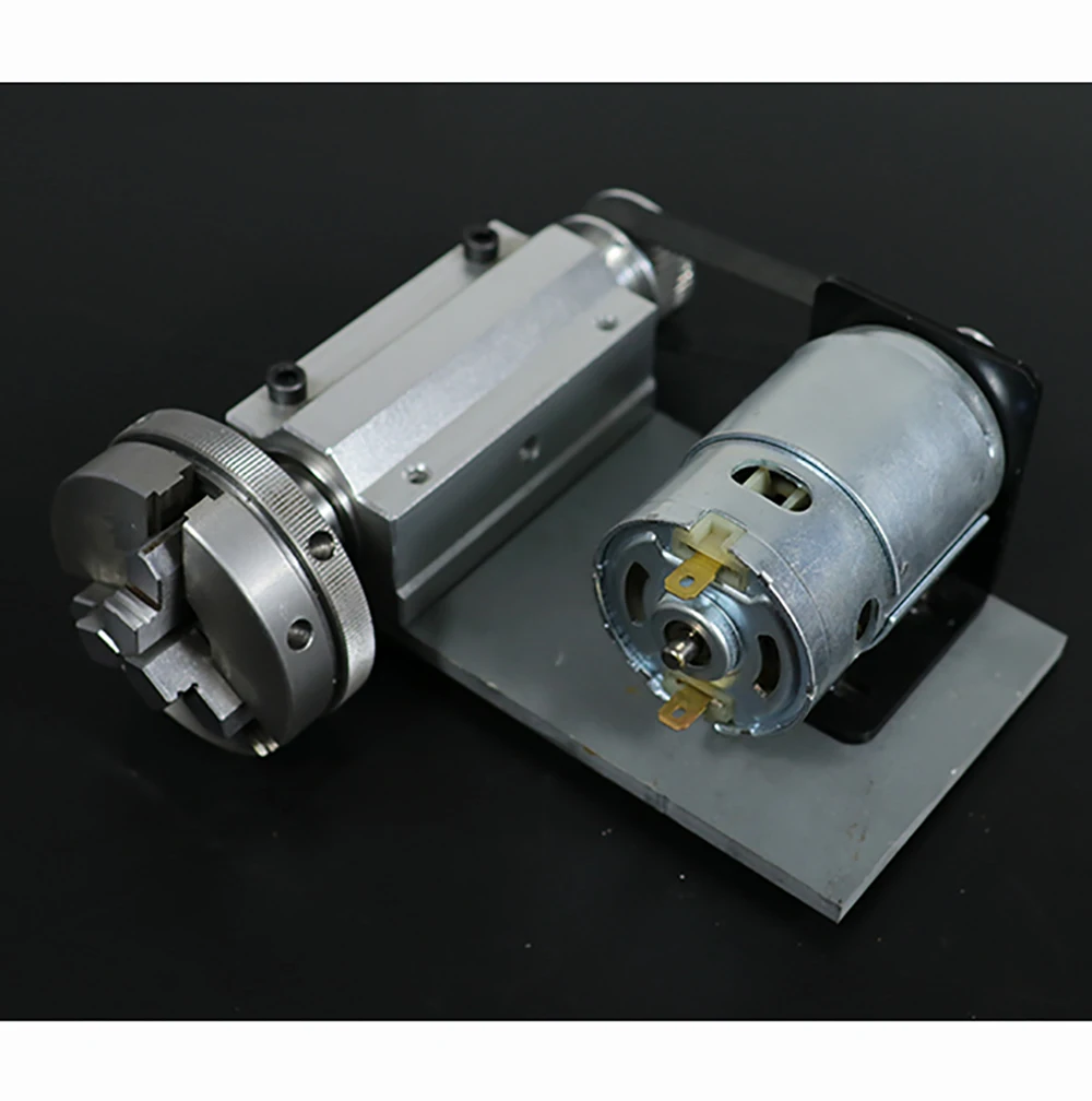 No power Multi-function 895 motor rotary lathe woodworking spindle DIY Slider assembly+ chuck Y