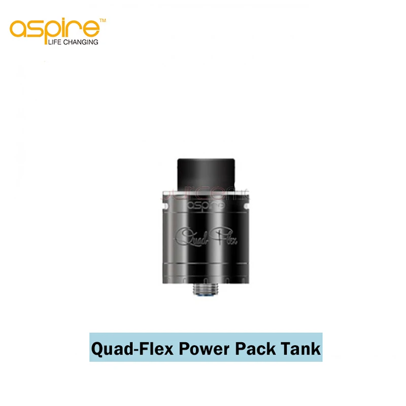 

Original Aspire Quad-Flex Power Pack Tank Kit RDA Squonker RDA RDTA E-cigarette 3-in-1 Vape Tank Atomizer vs Quad-Flex Survival