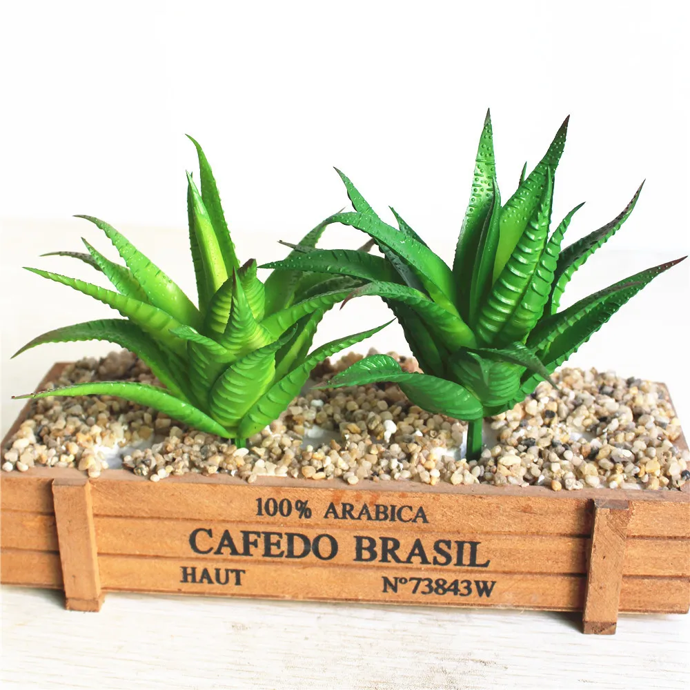 Искусственные растения под зебру алоэ суккуленты 15 см|Искусственные растения| |