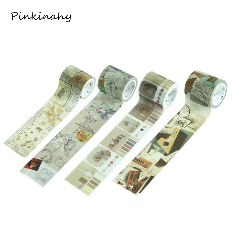 Клейкая лента для скрапбукинга 40 мм * 7 м|label masking tape|washi tapemasking tape |