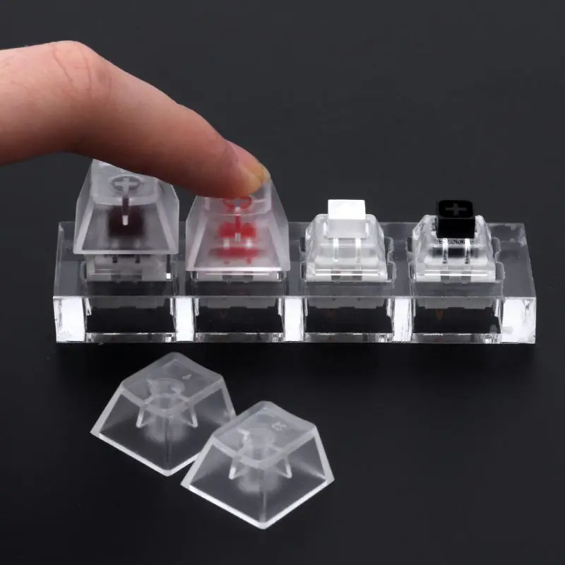 Kailh Box переключатель акриловые механические клавиатуры 4 прозрачный Пробник